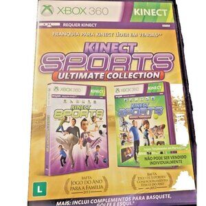 Games Xbox 360 Kinect Sport Ultimate Collection Segunda Temporada Brazil 2 DISC